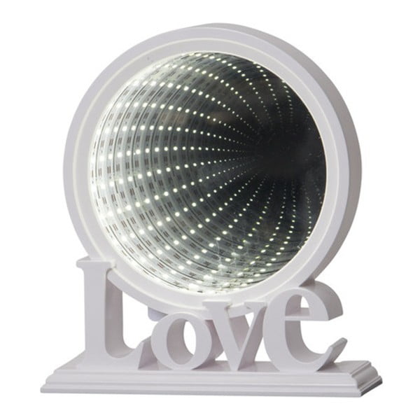 Svetelná LED dekorácia Best Season Mirror Infinity Lightcircle Magda