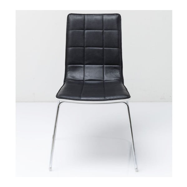 Čierna stolička Kare Design Fidelity