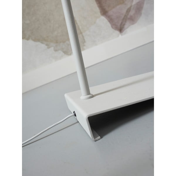 Sivá stojacia lampa s kovovým tienidlom (výška  145,5 cm) Bordeaux – it's about RoMi-image-4