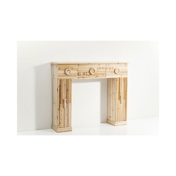 Dekoratívna kozubová rímsa z jedľového dreva Kare Design Ornaments-image-4