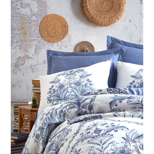 Bavlnené obliečky s plachtou Cotton Box Egina, 200 x 220 cm-image-1