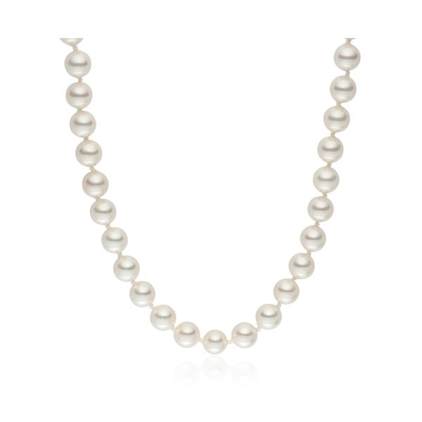 Perlový náhrdelník Pearls Of London Mystic White Off, 42 cm