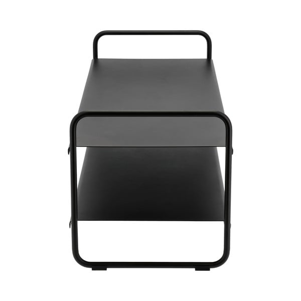 Čierny oceľový stojan na topánky 33x33x80 cm A-Shoe – Zone-image-4