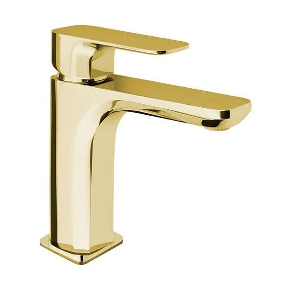 Stojančeková umývadlová batéria v zlatej farbe Spy – Sapho