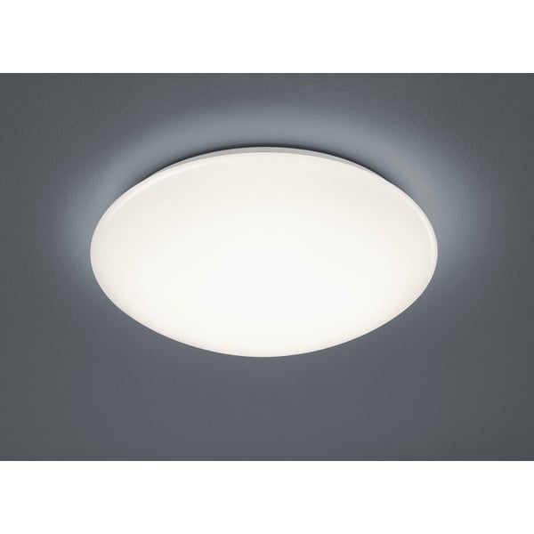 Biele guľaté stropné LED svietidlo Trio Putz, priemer 40 cm-image-1