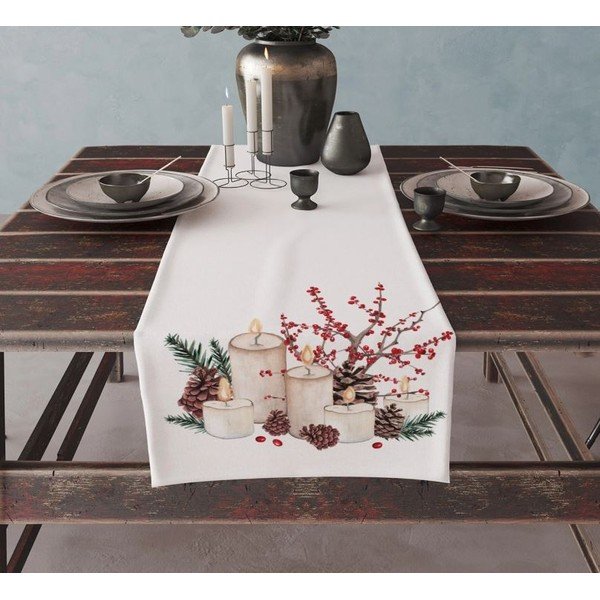 Behúň na stôl s vianočným motívom 45x140 cm Merry Christmas – Mila Home-image-1