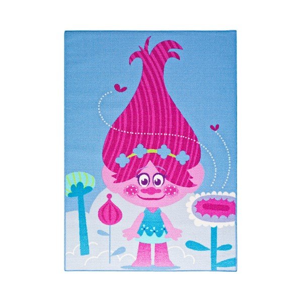 Detský koberec Universal Trolls Queen, 95 × 133 cm-image-1