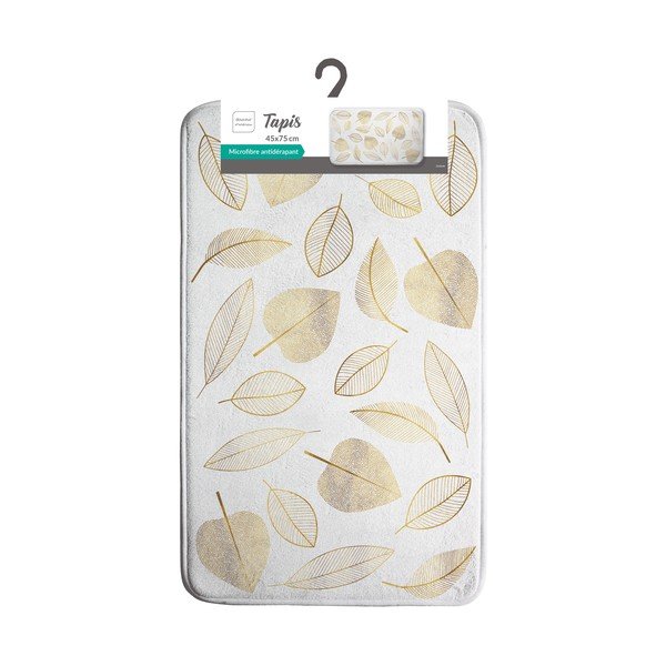 Biela textilná kúpeľňová predložka 45x75 cm Joya – douceur d'intérieur-image-2