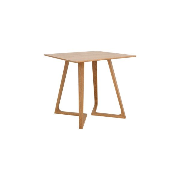 Jedálenský stôl z dubového dreva 75x80 cm Gradie – Ellos Home