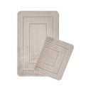 Svetlohnedé kúpeľňové predložky v súprave 2 ks 50x80 cm Cerceve – Foutastic