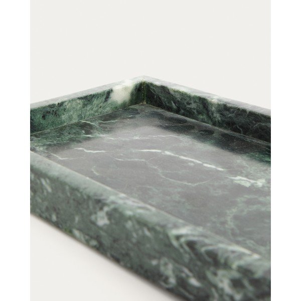 Mramorová dekoratívna tácka 18x35 cm Serela – Kave Home-image-3