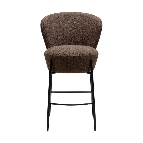 Hnedá barová stolička (výška sedadla 68 cm) Orbit – DAN-FORM Denmark-image-1