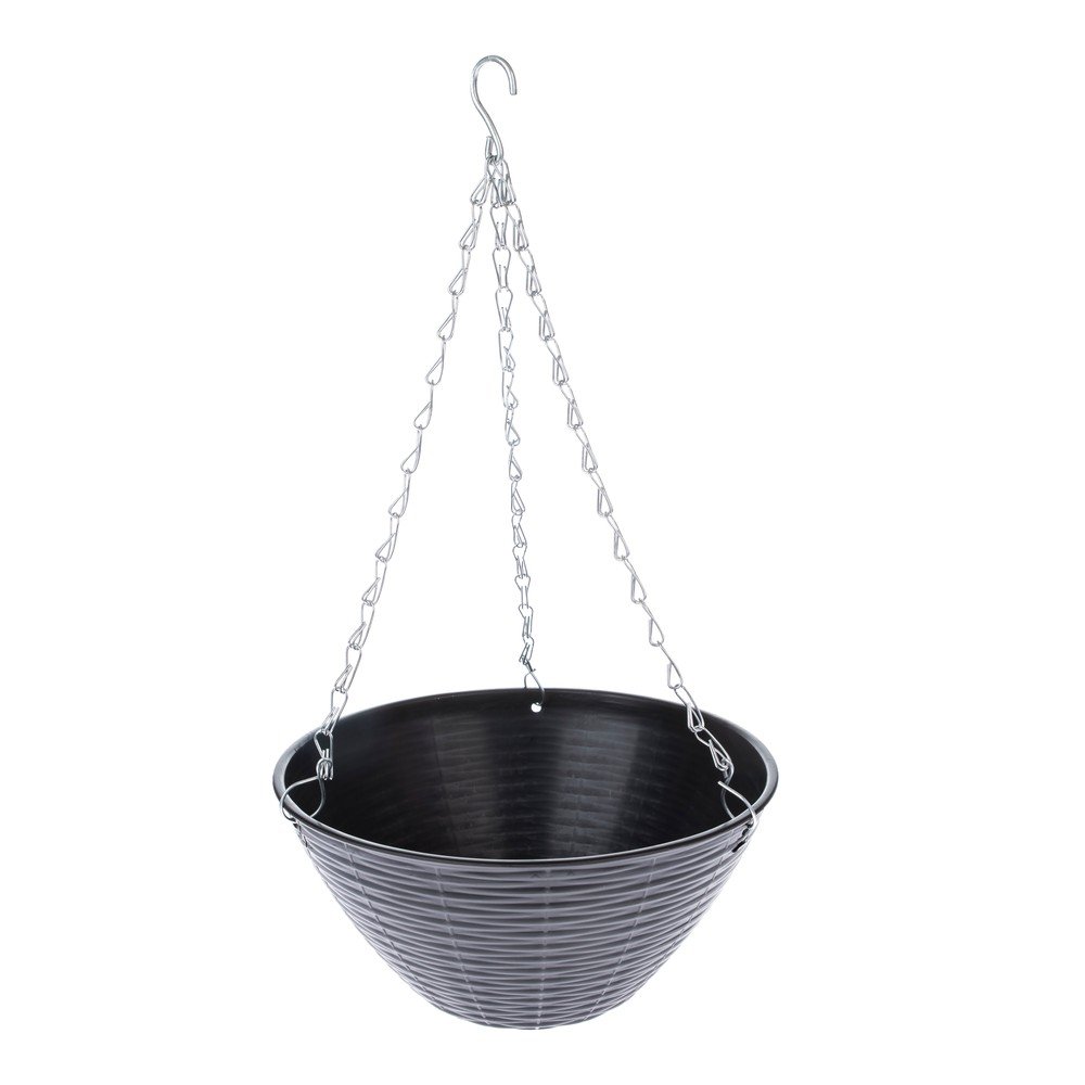 Plastový závesný a nástenný  obal na kvetináč 3 ks ø 30 cm – Dakls