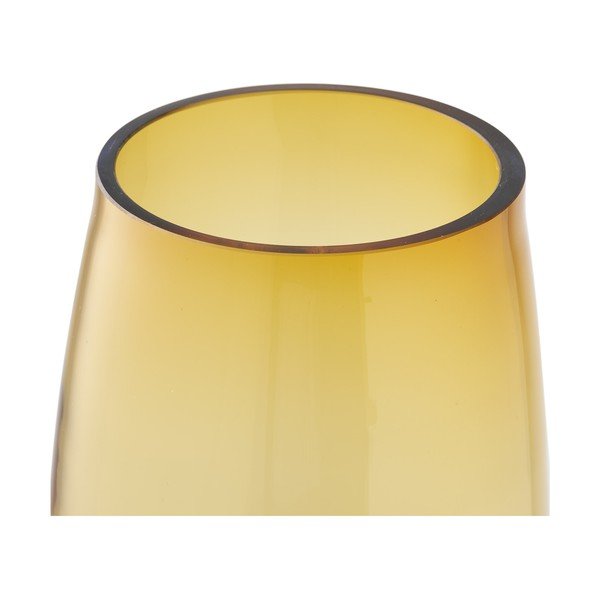Oranžová sklenená váza (výška  32 cm) – House Nordic-image-4