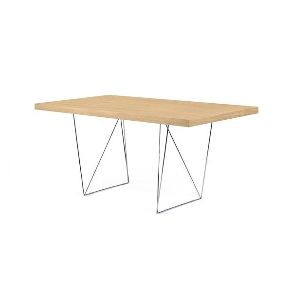 Svetlohnedý stôl TemaHome Multi, 180 cm-image-1