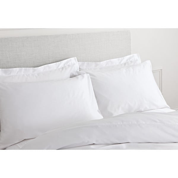 Biele obliečky z bavlneného saténu Bianca Classic, 200 x 200 cm-image-2