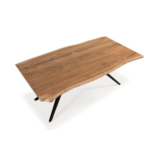 Jedálenský stôl s doskou z akácie 100x200 cm Mudri – MOME-image-3