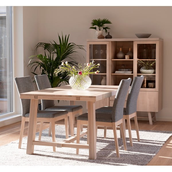 Matne lakovaný dubový jedálenský stôl Rowico Brooklyn, 170 x 95 cm-image-2