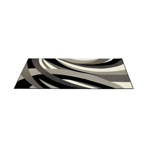 Sivý koberec Hamla Curves, 200x290 cm