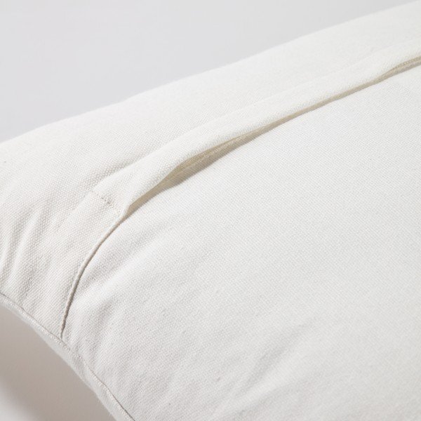 Biela obliečka vankúš z organickej bavlny Kave Home Nahilin, 45 x 45 cm-image-2