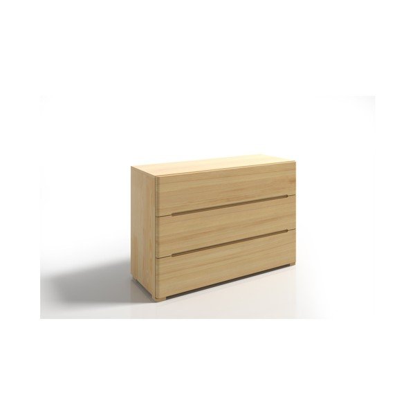 Komoda z borovicového dreva s 3 zásuvkami SKANDICA Sparta-image-2