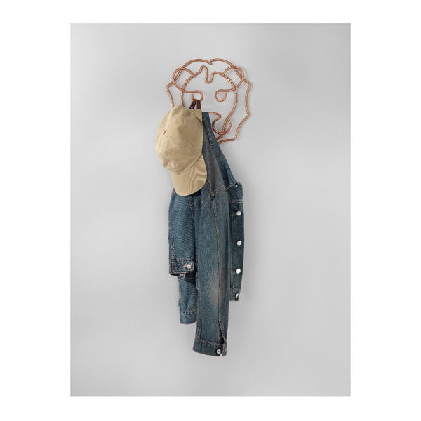 Nástenný vešiak lva Metaltex, šírka 27 cm-image-1