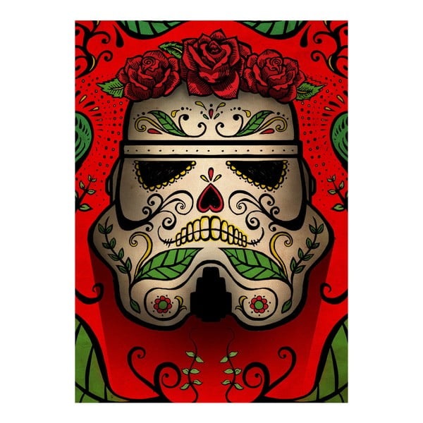 Nástenná ceduľa Masked Troopers - Muerte