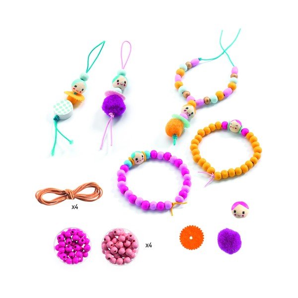 Sada korálikov na výrobu postavičiek Djeco Figurines-image-2