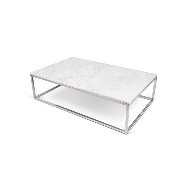 Malý biely stolík TemaHome Prairie Marble-image-3