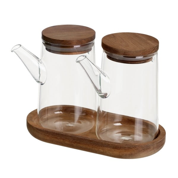 Súprava na olej a ocot so stojanom 2 ks – Casa Selección