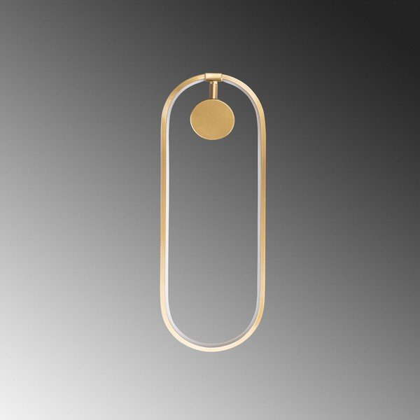 LED nástenné svietidlo v zlatej farbe Can – Opviq lights-image-1