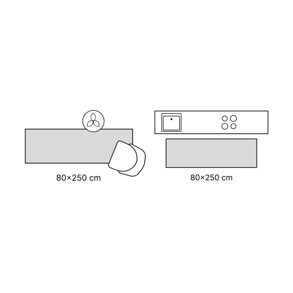 Hnedý vnútorný a vonkajší behúň 80x250 cm Timber 1404 – Ayyildiz Carpets-image-4