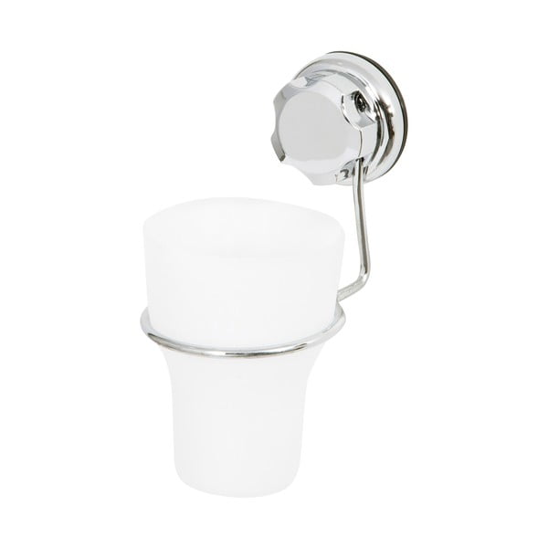 Samodržiaci kovový téglik na zubné kefky v striebornej farbe Bestlock Bath – Compactor-image-4