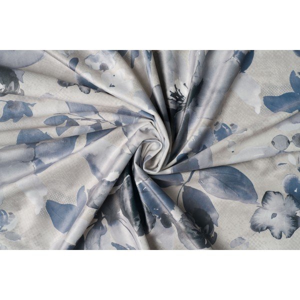 Biely/sivý záves 140x260 cm Nirvana – Mendola Fabrics-image-3