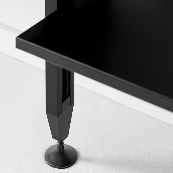 Čierny regál Edge by Hammel, šířka 94 cm-image-4