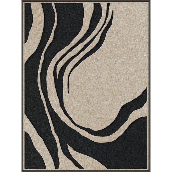 3D obraz s rámom/akustický 90x120 cm Sacred Silence 2 – Malerifabrikken