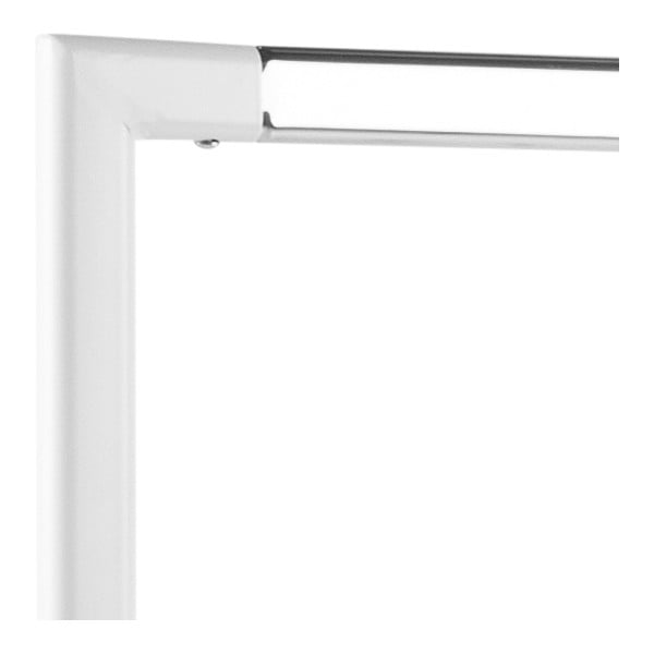 Biely kovový stojan na oblečenie Brent - Actona-image-4