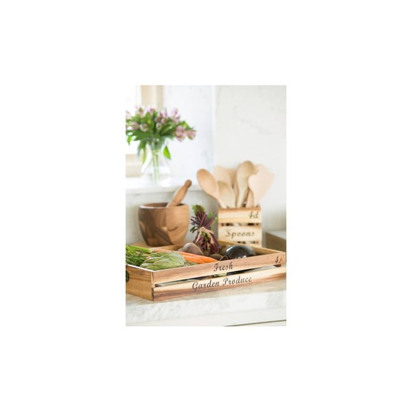 Akáciová doska na krájanie T&G Woodware Baroque, 35 x 20 cm-image-2