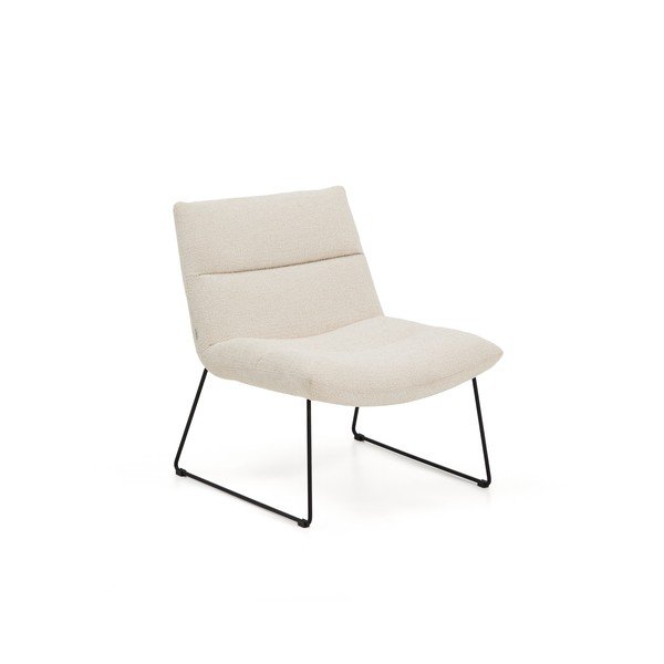 Béžové ženilkové kreslo Asen – Kave Home