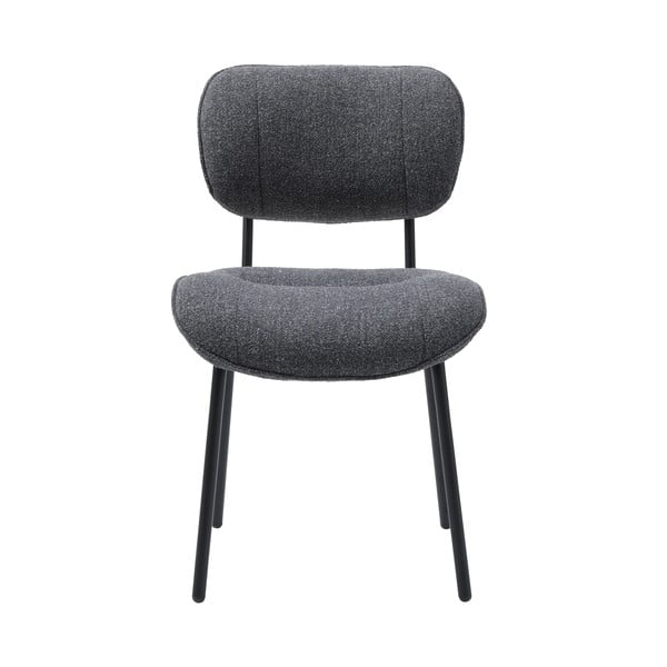 Tmavosivá jedálenská stolička Buffalo – Unique Furniture-image-1