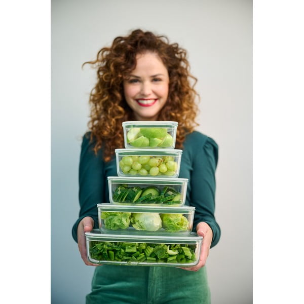 Potravinové škatuľky v súprave 3 ks Nordic white – Mepal-image-2