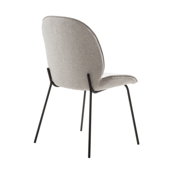 Sivá jedálenská stolička Canett Hella-image-2