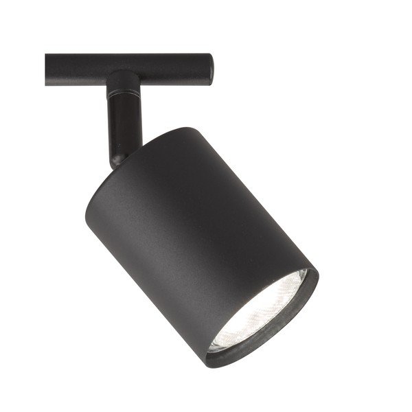 Čierne kovové LED bodové svietidlo 8x30 cm Vano – Fischer & Honsel-image-2