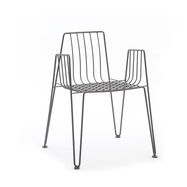 Sivá stolička Mobles 114 Rambla