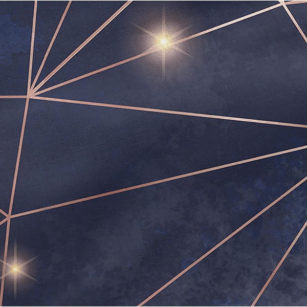 Súprava 2 bavlnených obliečok na vankúš Blanc Deep Blue, 50 x 75 cm-image-1