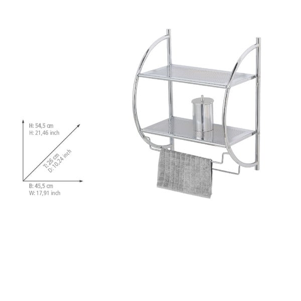 Nástenná polička do kúpeľne Wenko Exclusive-image-1