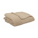 Pieskovohnedý pléd Tiseco Home Studio Pine, 150 × 200 cm