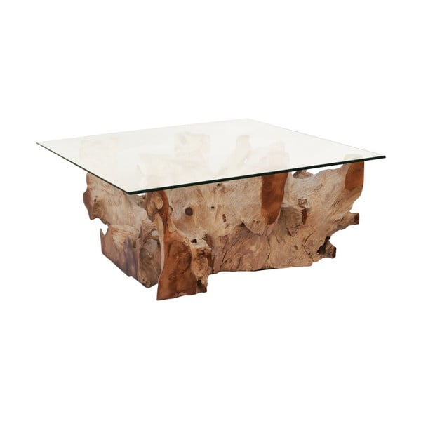 Konzolový stolík z teakového dreva Moycor Root