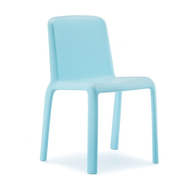 Modrá stolička Pedrali Snow Junior