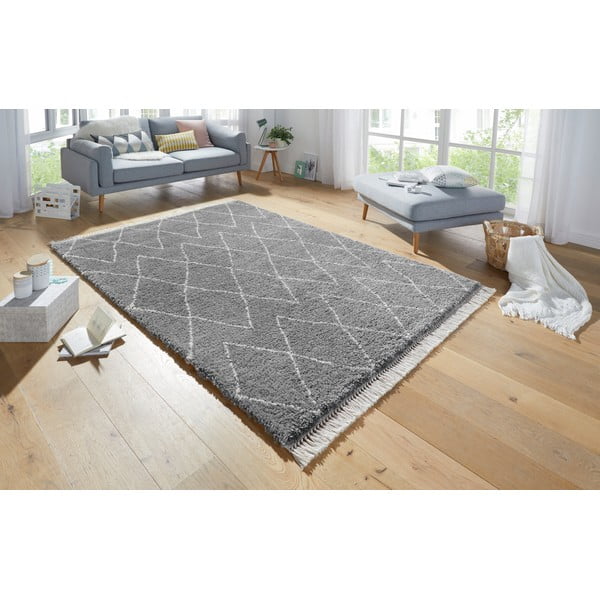 Sivý koberec Mint Rugs Jade, 80 x 150 cm-image-4